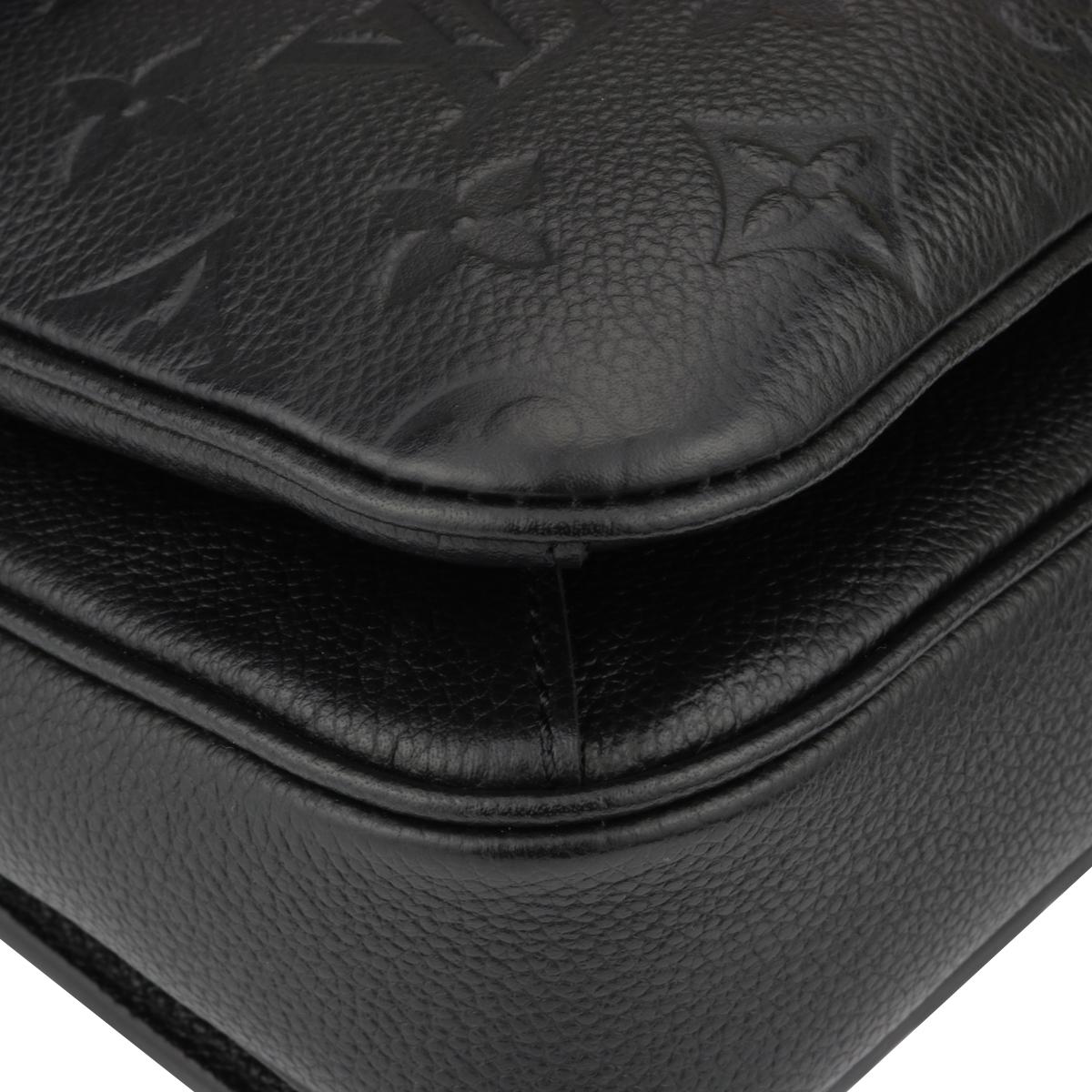 Louis Vuitton Pochette Métis Black Monogram Empreinte Leather with Gold HW 2017 2