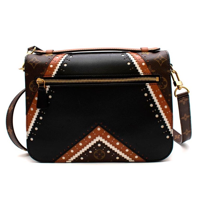 Louis Vuitton Pochette Metis Brogue in Reverse Monogram Canvas at