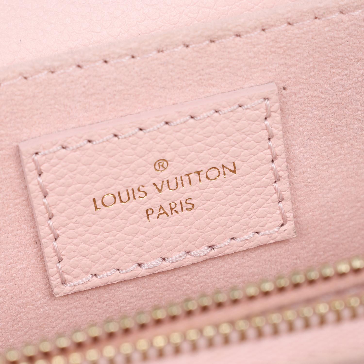 Louis Vuitton Pochette Métis East West Leather Pink 7