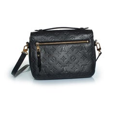 Louis Vuitton, Pochette Metis Empreinte in black
