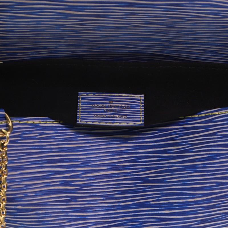 Gray Louis Vuitton Pochette Metis Epi Leather and Reverse Monogram Canvas