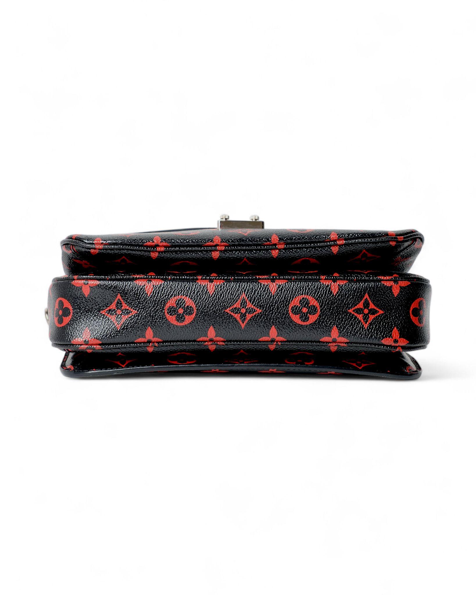 Louis Vuitton Mètis Infrarouge Black Clutch Bag For Sale 9