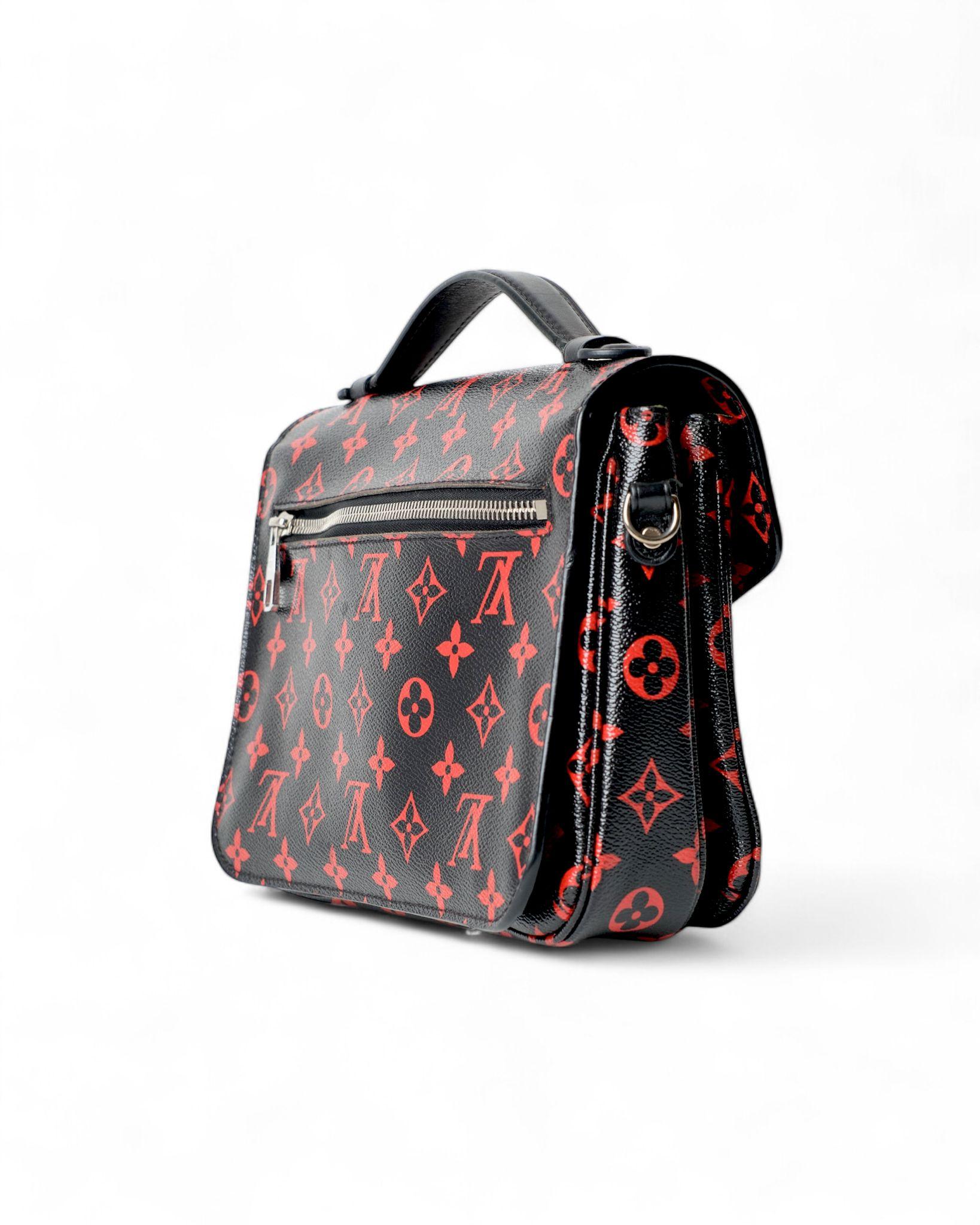 Louis Vuitton Mètis Infrarouge Black Clutch Bag For Sale 11