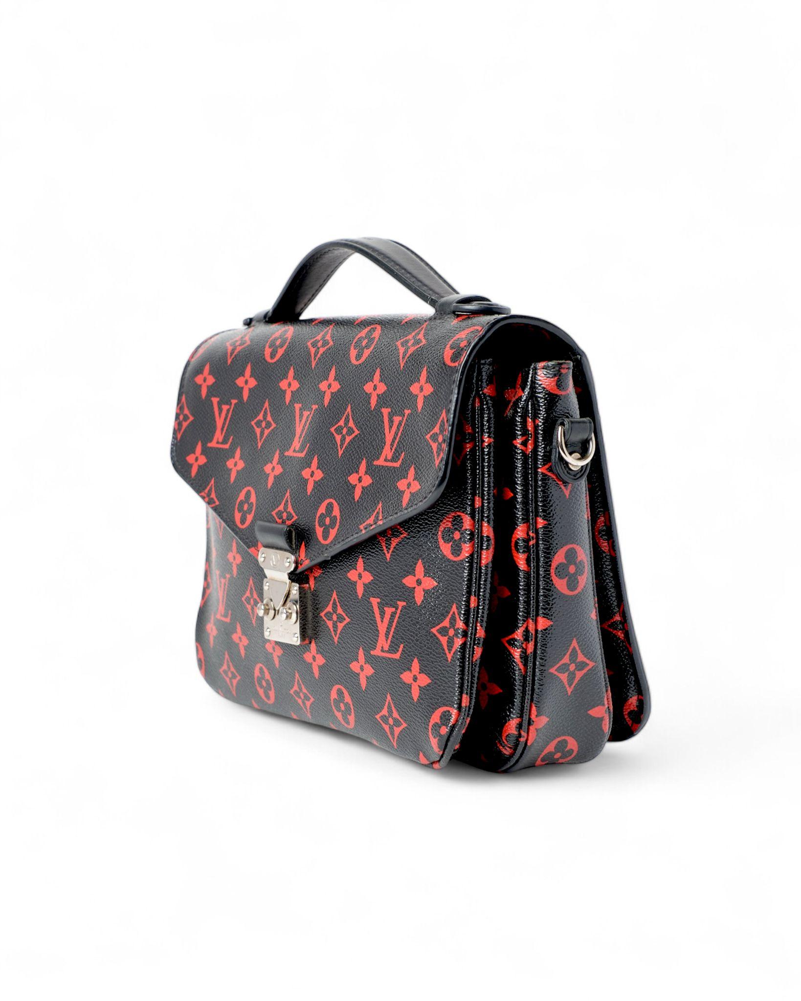 Louis Vuitton Mètis Infrarouge Black Clutch Bag For Sale 12