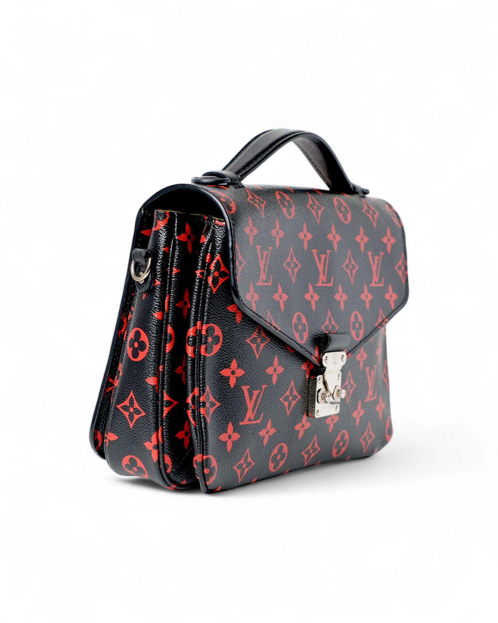 Louis Vuitton Mètis Infrarouge Black Clutch Bag For Sale 13