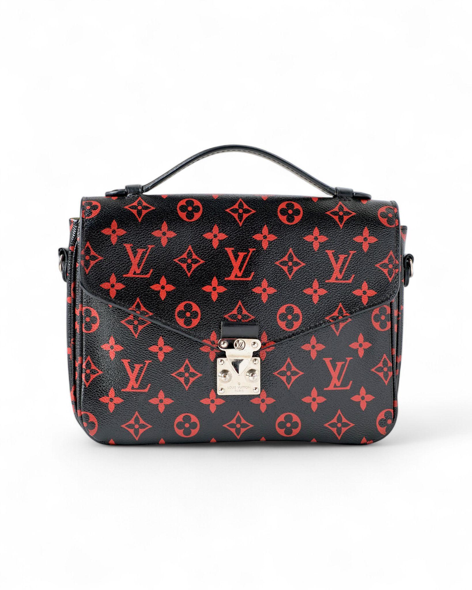Louis Vuitton Mètis Infrarouge Black Clutch Bag For Sale 15