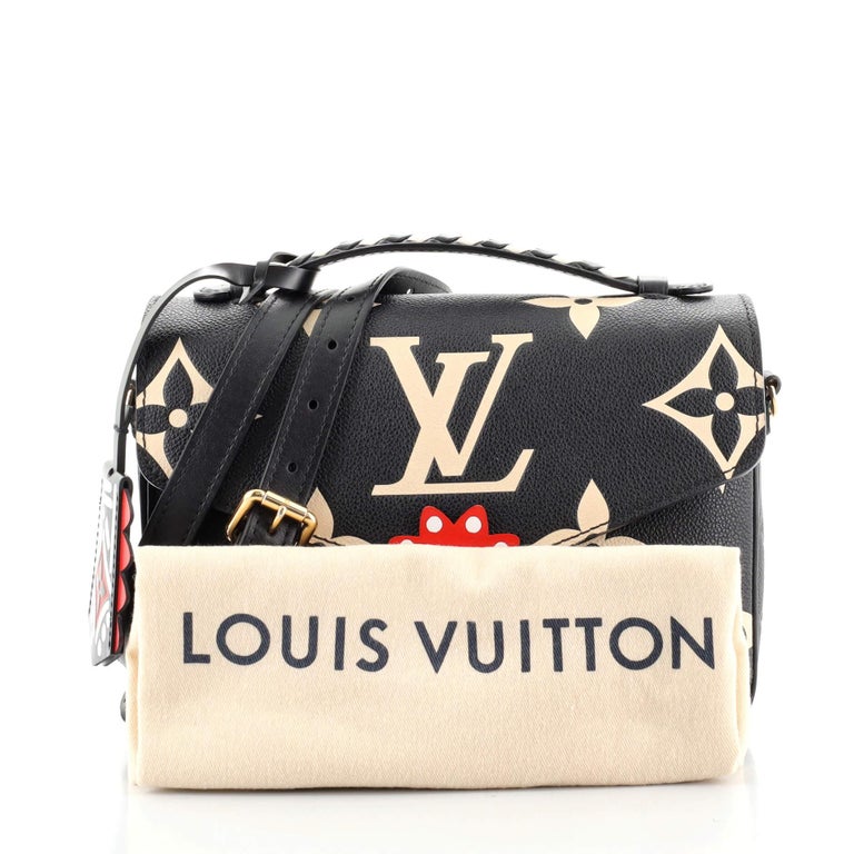 Louis Vuitton Limited Edition Crafty Monogram Pochette Metis in