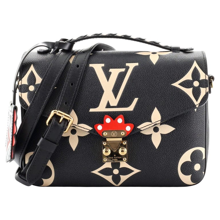 Louis Vuitton LV Metis limited edition new Black Leather ref