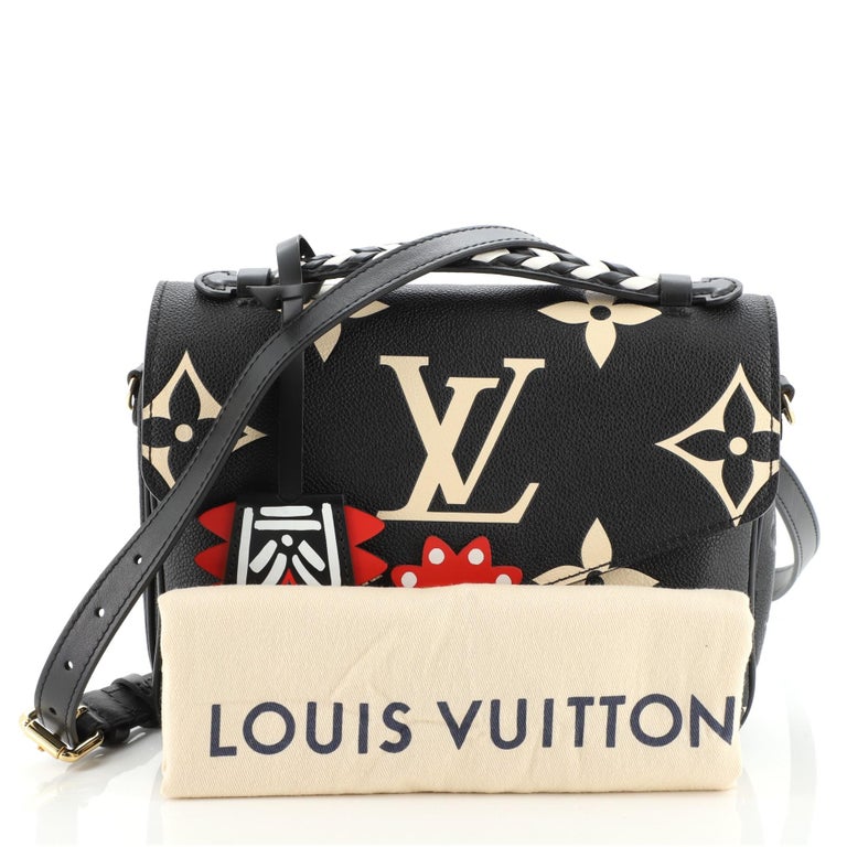Louis Vuitton Limited Edition Crafty Pochette Metis in White Crossbody  Satchel