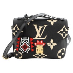 Louis Vuitton Limited Edition Crafty Pochette Metis in White Crossbody  Satchel