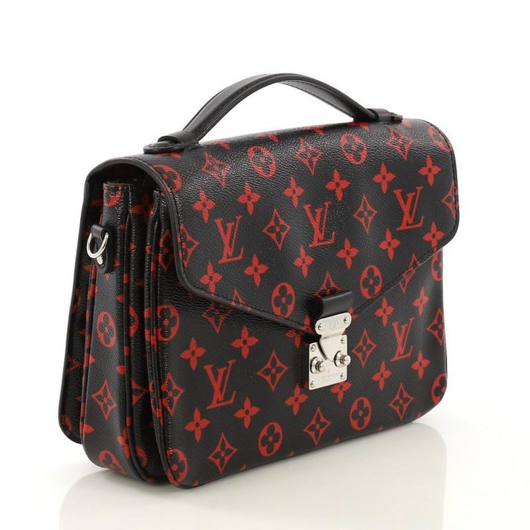 Louis Vuitton Pochette Metis Limited Edition Monogram Infrarouge For Sale at 1stdibs