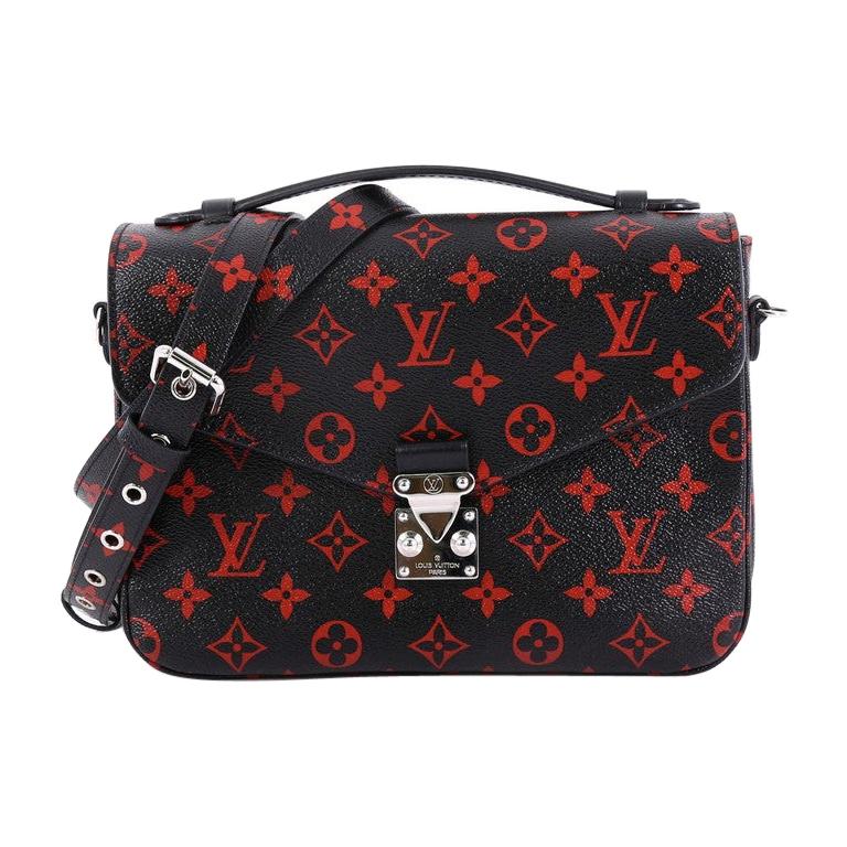 Louis Vuitton Infrarouge Pochette Metis Red Crossbody Handbag Limited  Edition