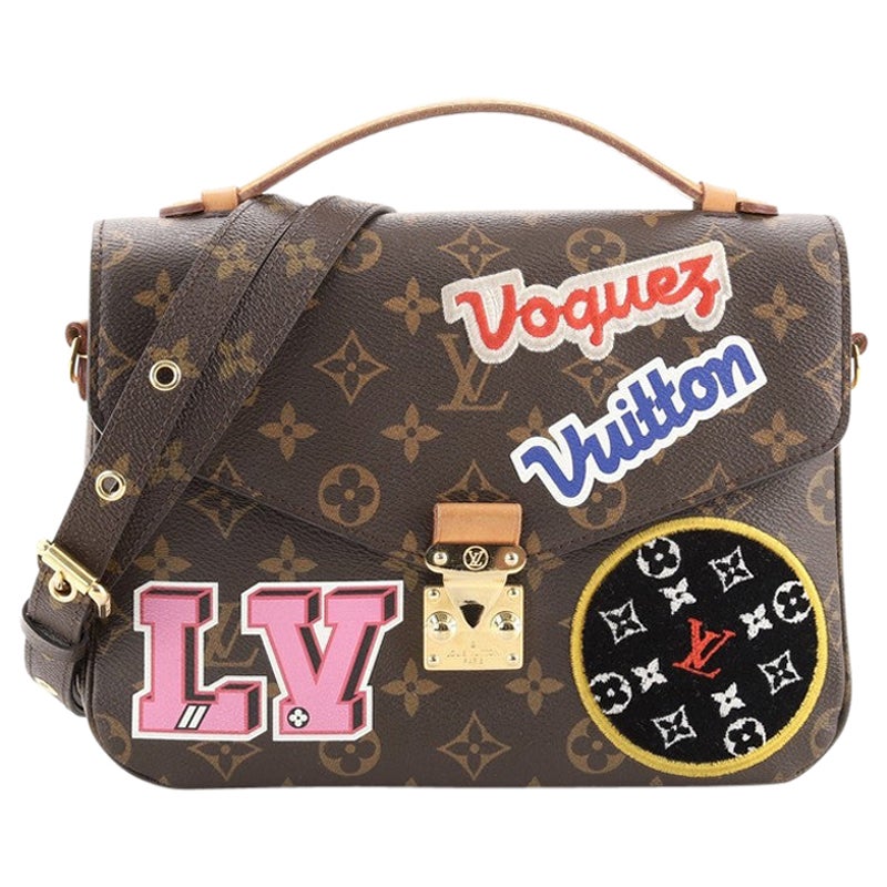 Louis Vuitton - Pochette Metis - Édition limitée - Patches - Toile Monogramme