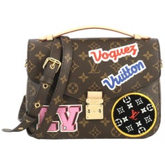 Louis Vuitton Pochette Metis Limited Edition Patches Monogram Canvas