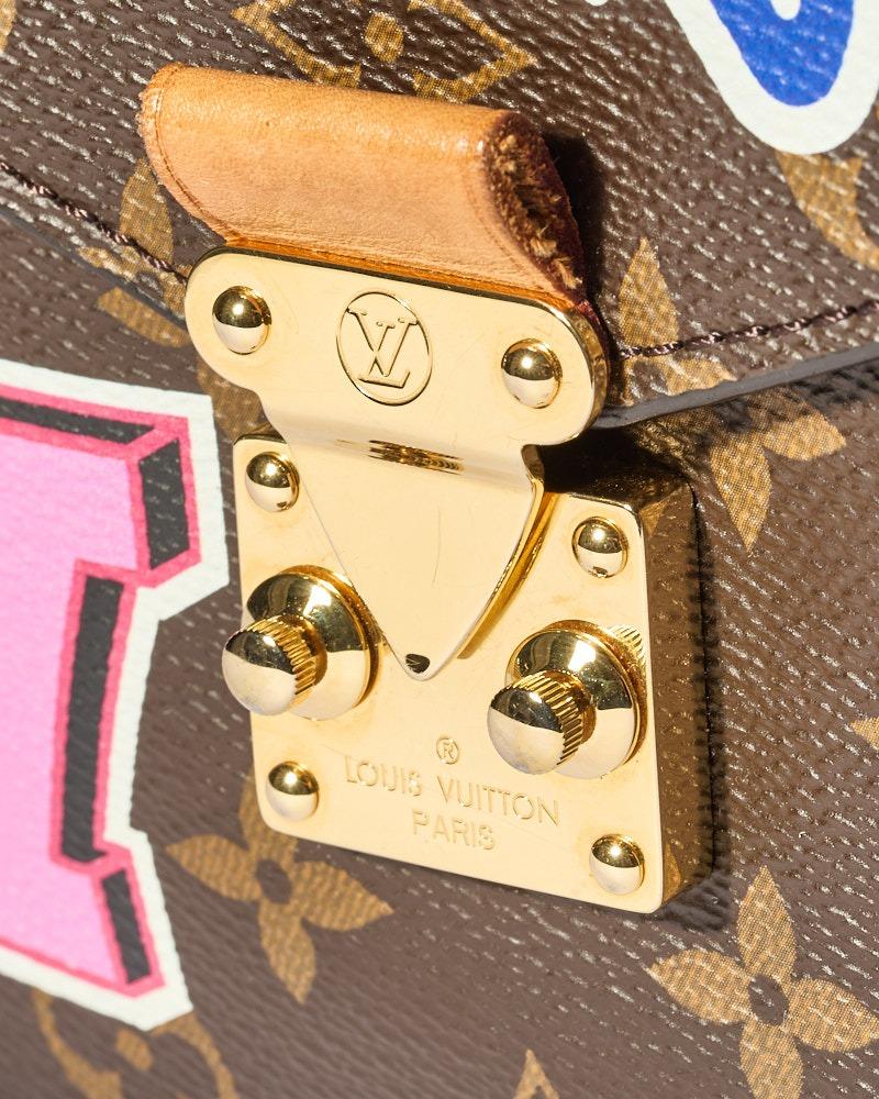 Louis Vuitton Clutch Bag Metis MM Patches Monogram 6