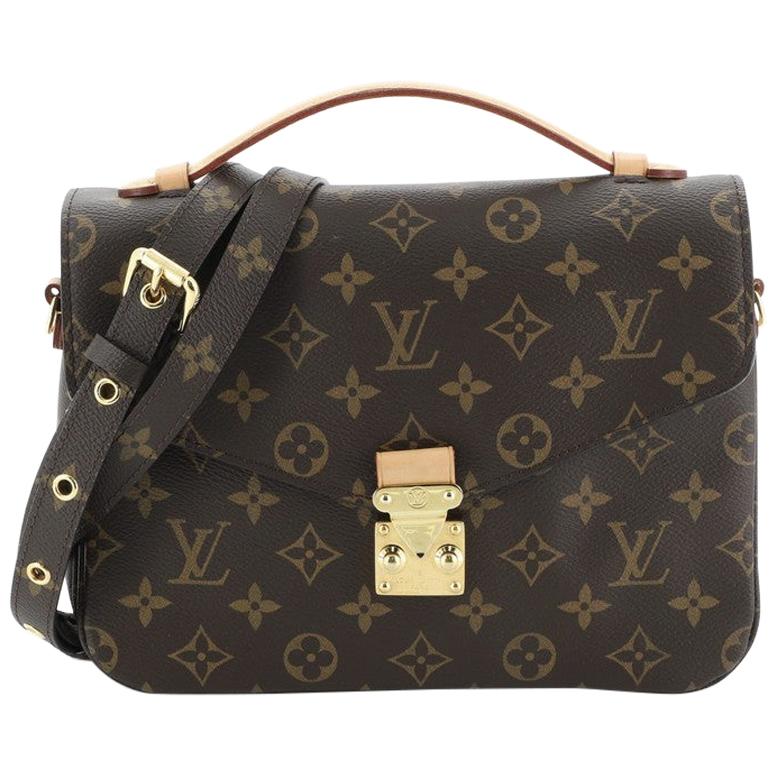 Louis Vuitton Pochette Metis Monogram Canvas Brown