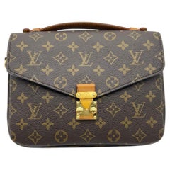 Louis Vuitton Pochette Metis Monogram Canvas Crossbody Shoulder Bag Chip