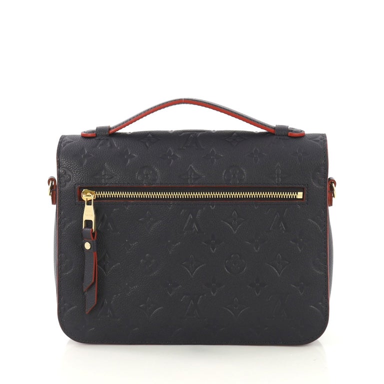 Louis Vuitton Pochette Metis Monogram Empreinte Leather at 1stdibs