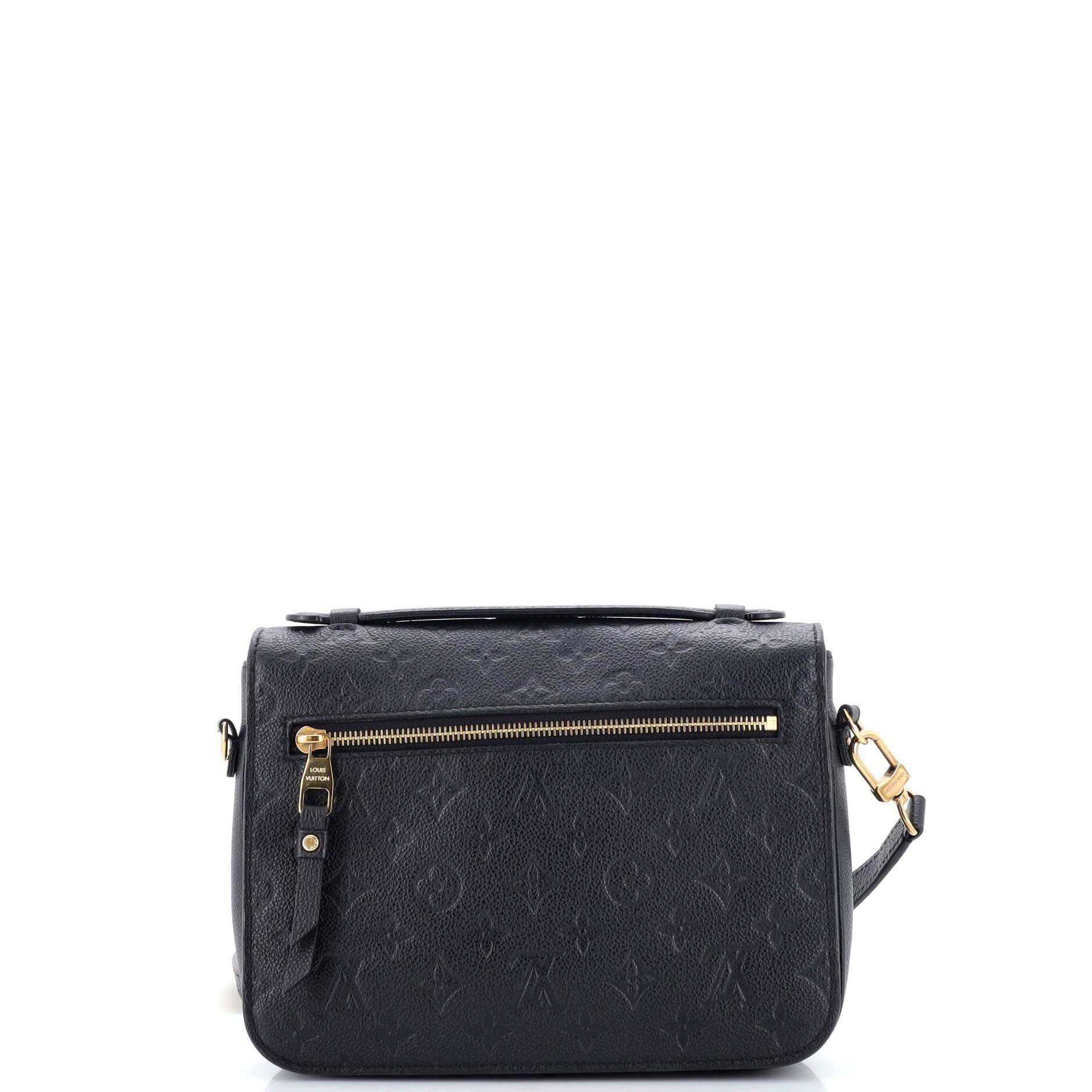 pelle monogram empreinte significato