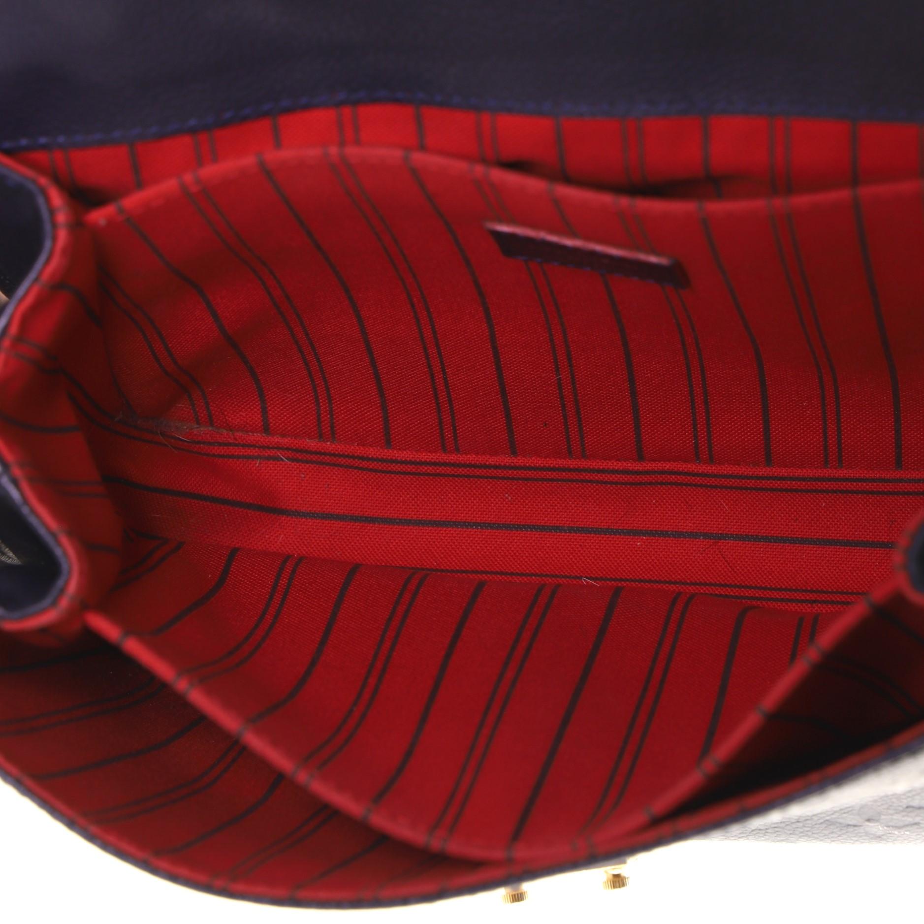 Louis Vuitton Pochette Metis Monogrammiertes Empreinte-Leder für Damen oder Herren