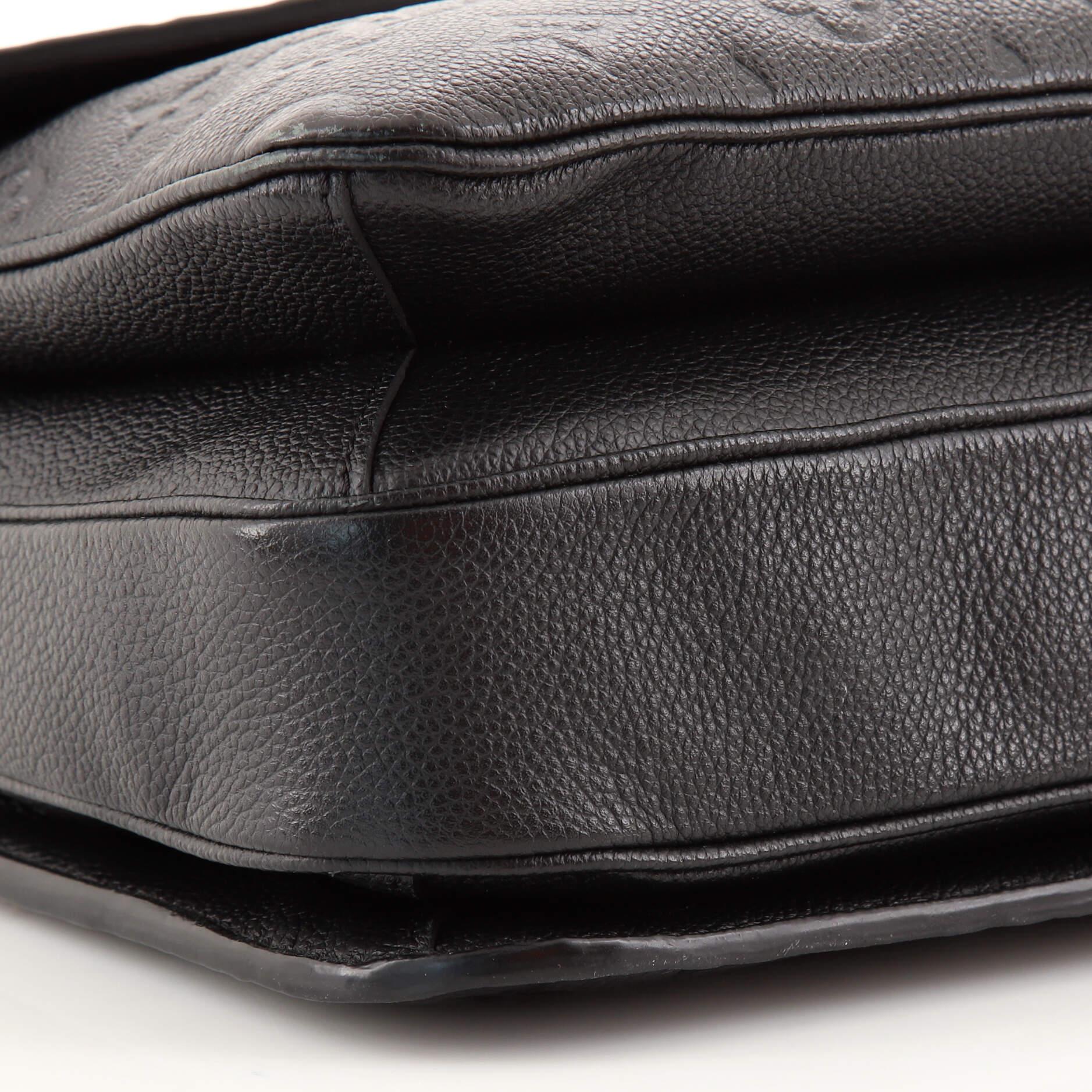 Louis Vuitton Pochette Metis Monogram Empreinte Leather In Fair Condition In NY, NY