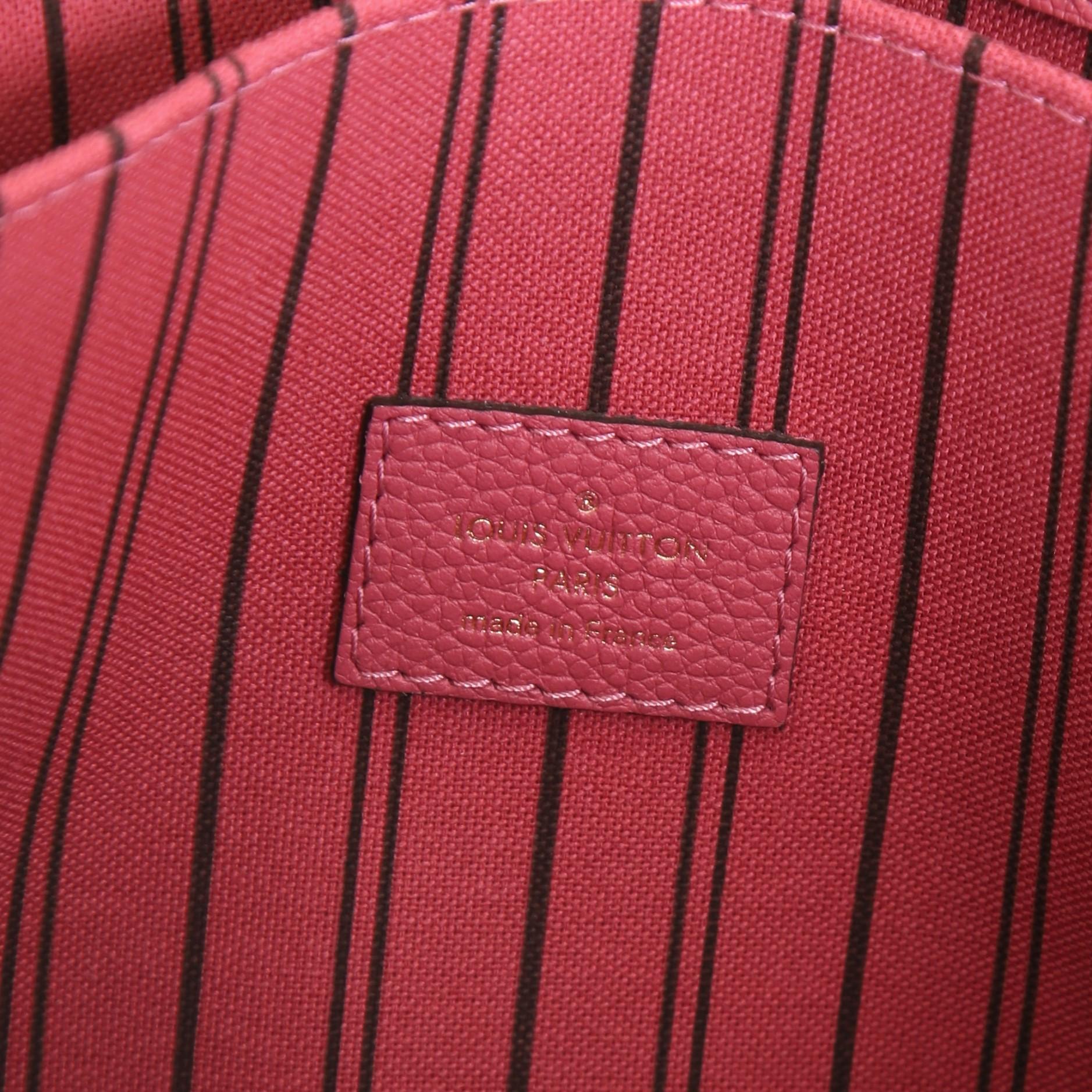 Louis Vuitton Pochette Metis Monogrammiertes Empreinte-Leder 3
