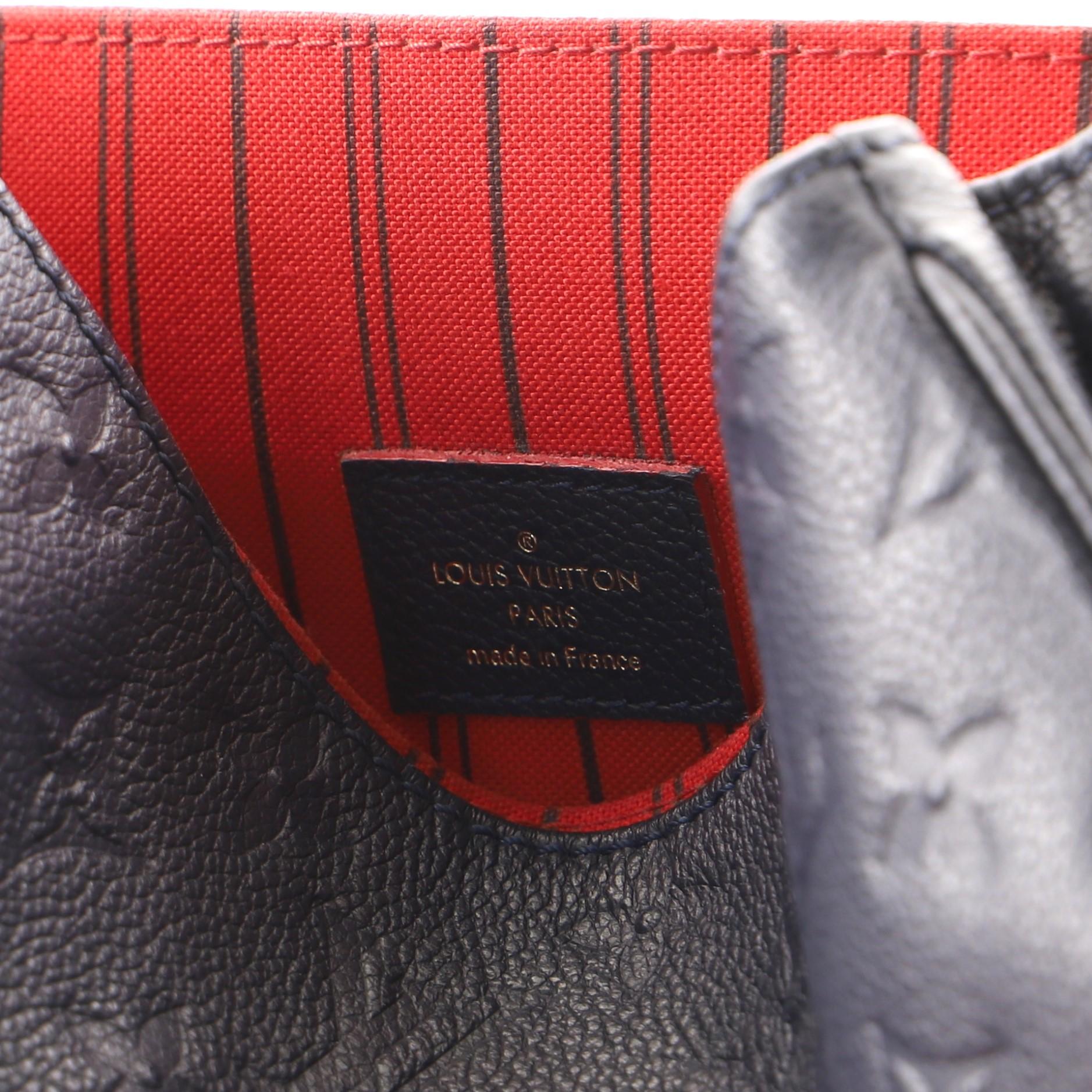 Louis Vuitton Pochette Metis Monogrammiertes Empreinte-Leder 4
