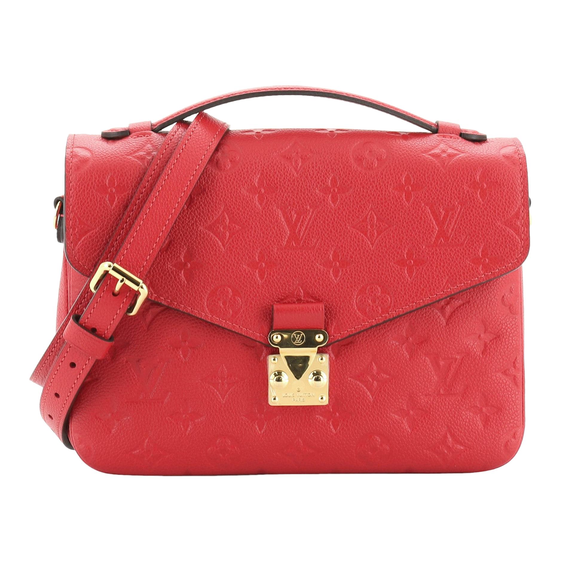 Louis Vuitton Pochette Metis Monogram Empreinte Leather