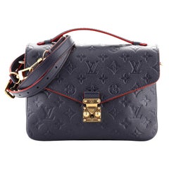 LOUIS VUITTON Empreinte Pochette Metis Black 1291859