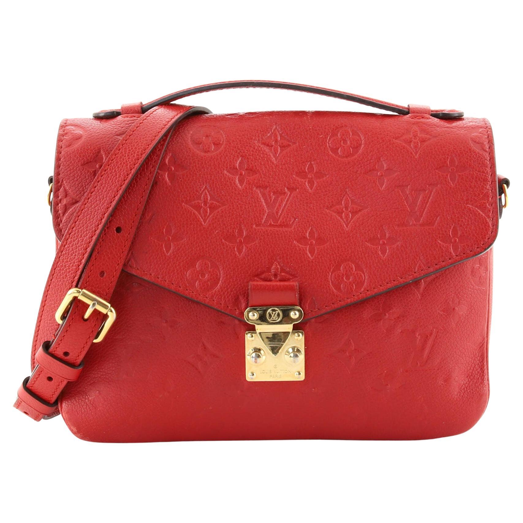 Louis Vuitton Pochette Metis Monogram Empreinte Leather at 1stDibs