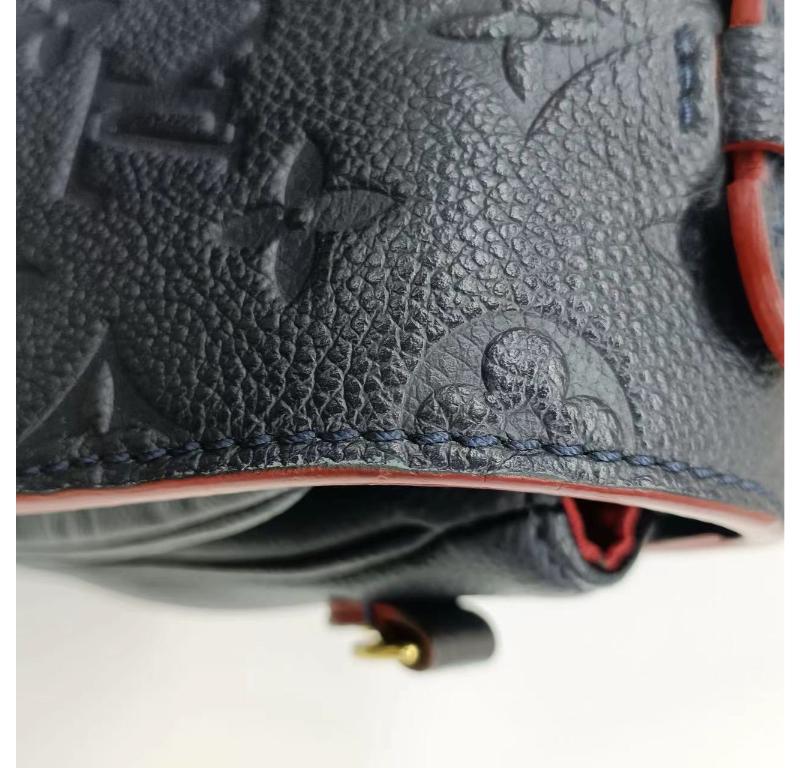 Louis Vuitton Pochette Métis Monogram Empreinte Leather Navy 8