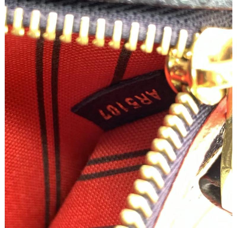 Louis Vuitton Pochette Métis Monogram Empreinte Leather Navy 3
