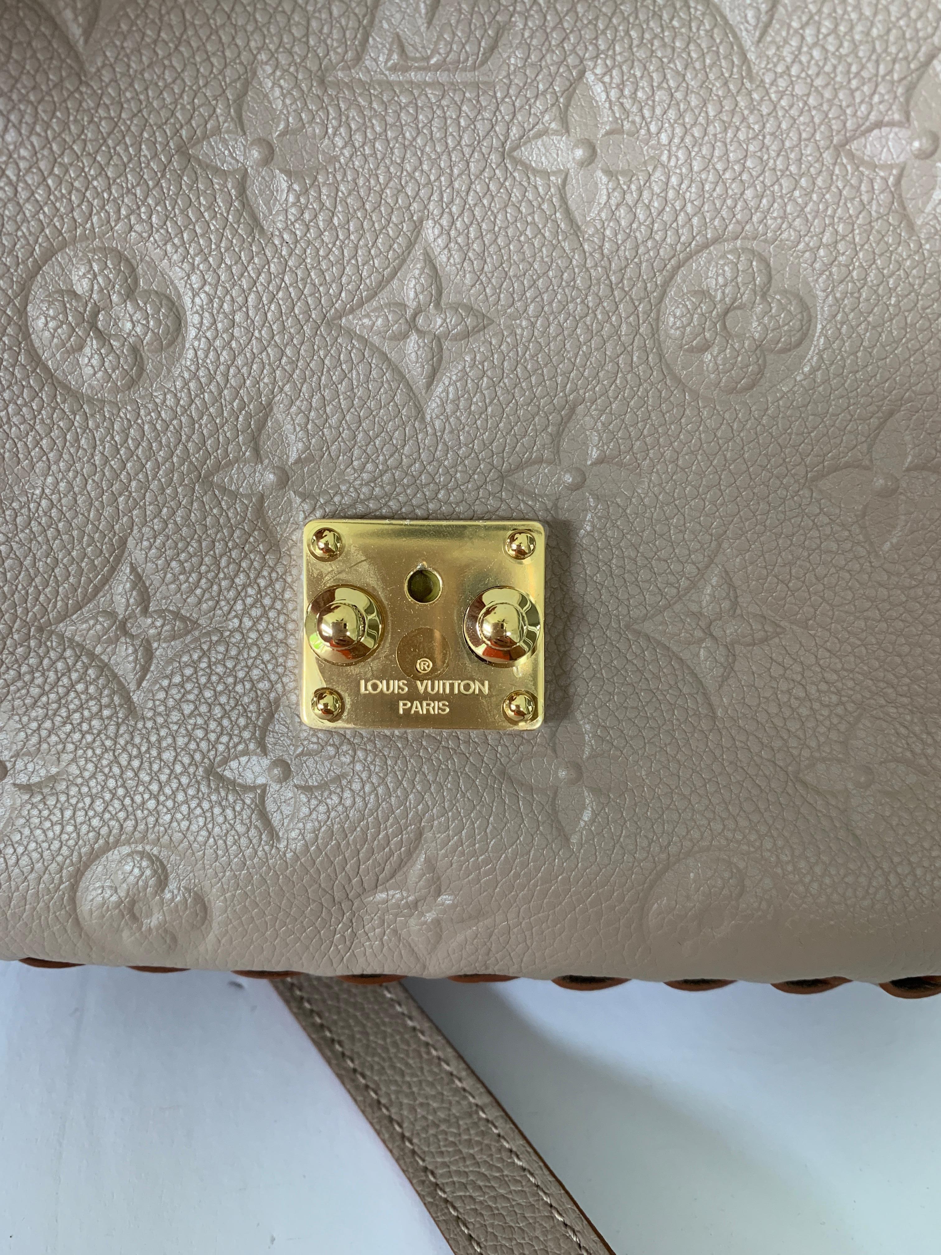 Louis Vuitton Pochette Metis Monogram Empreinte Leather Twisted Handle 6
