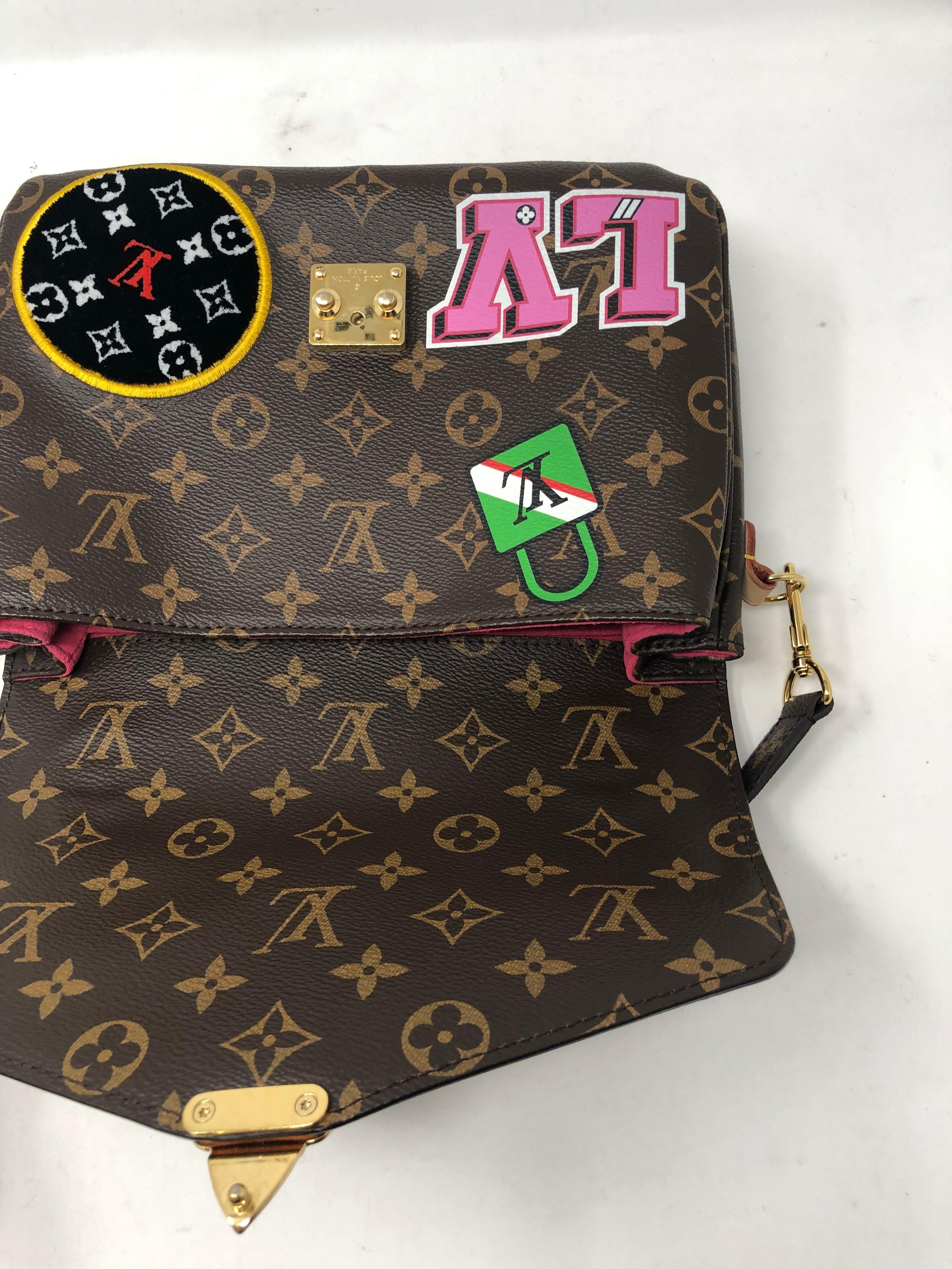Women's or Men's Louis Vuitton Pochette Metis Patches