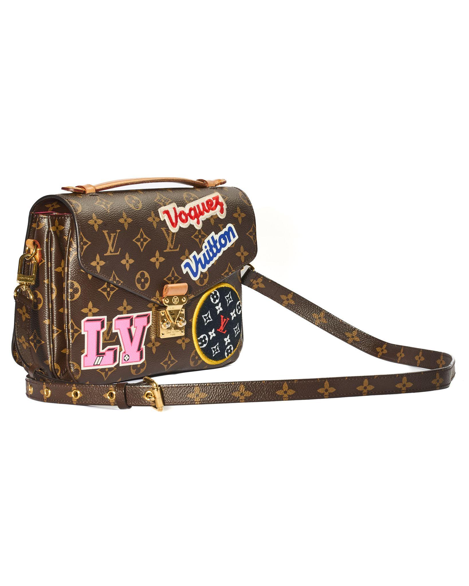 Louis Vuitton Clutch Bag Mètis Patches Monogram For Sale 5