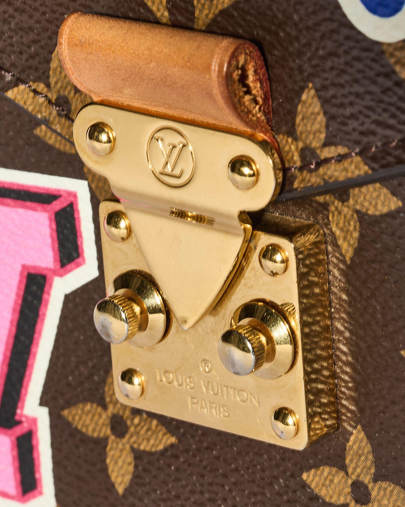 Louis Vuitton Clutch Bag Mètis Patches Monogram For Sale 6