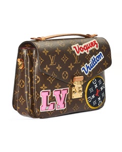 Louis Vuitton Clutch Bag Mètis Patches Monogram