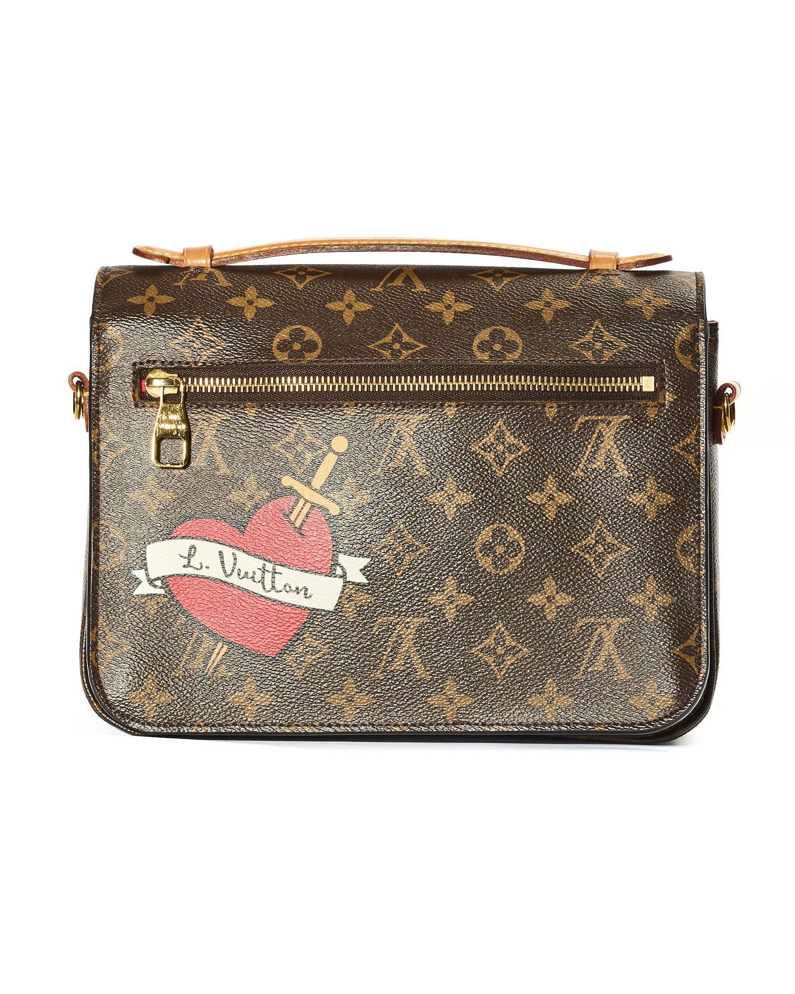 Louis Vuitton Clutch Bag Mètis Patches Monogram In Excellent Condition For Sale In Torre Del Greco, IT