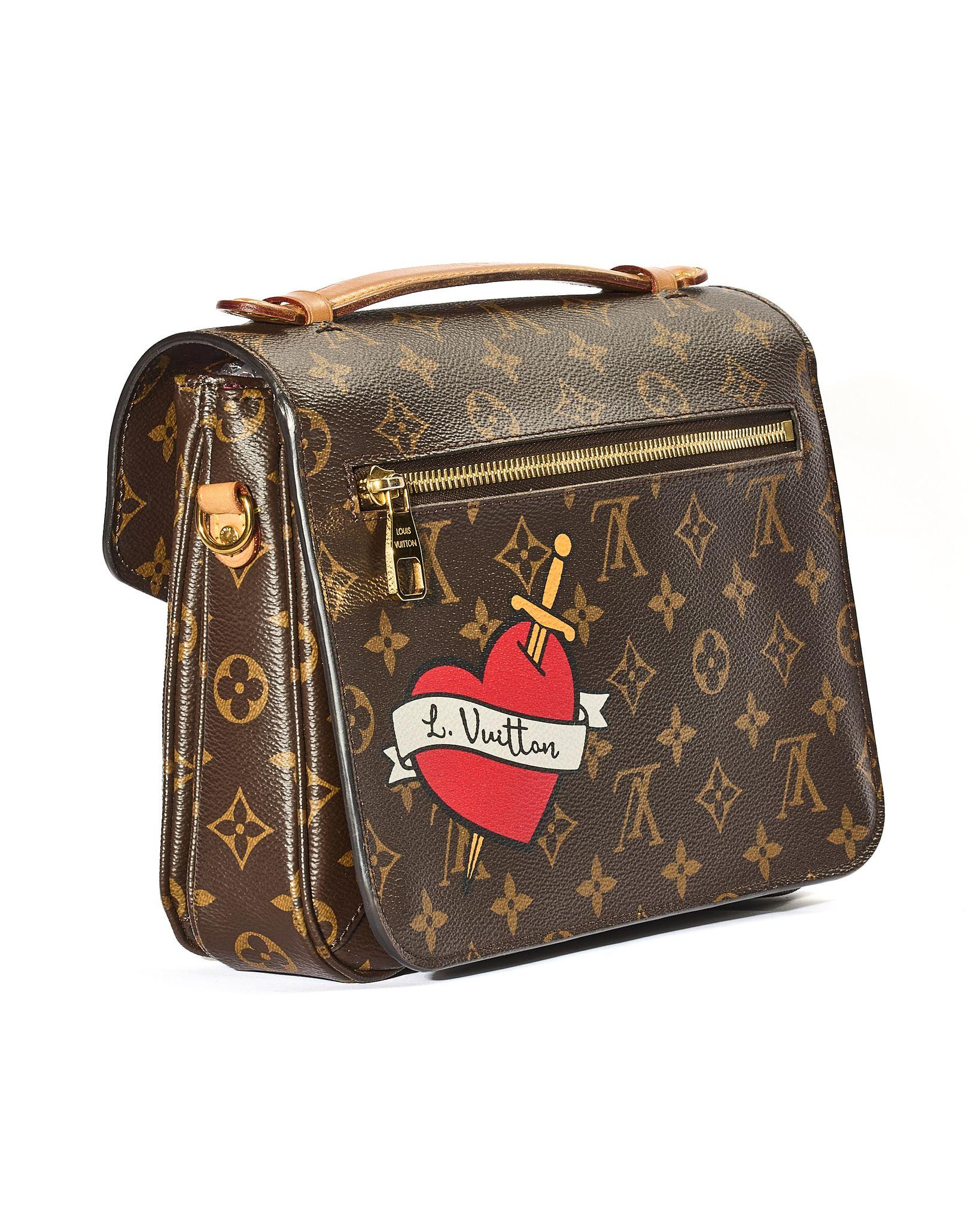 Louis Vuitton Clutch Bag Mètis Patches Monogram For Sale 1