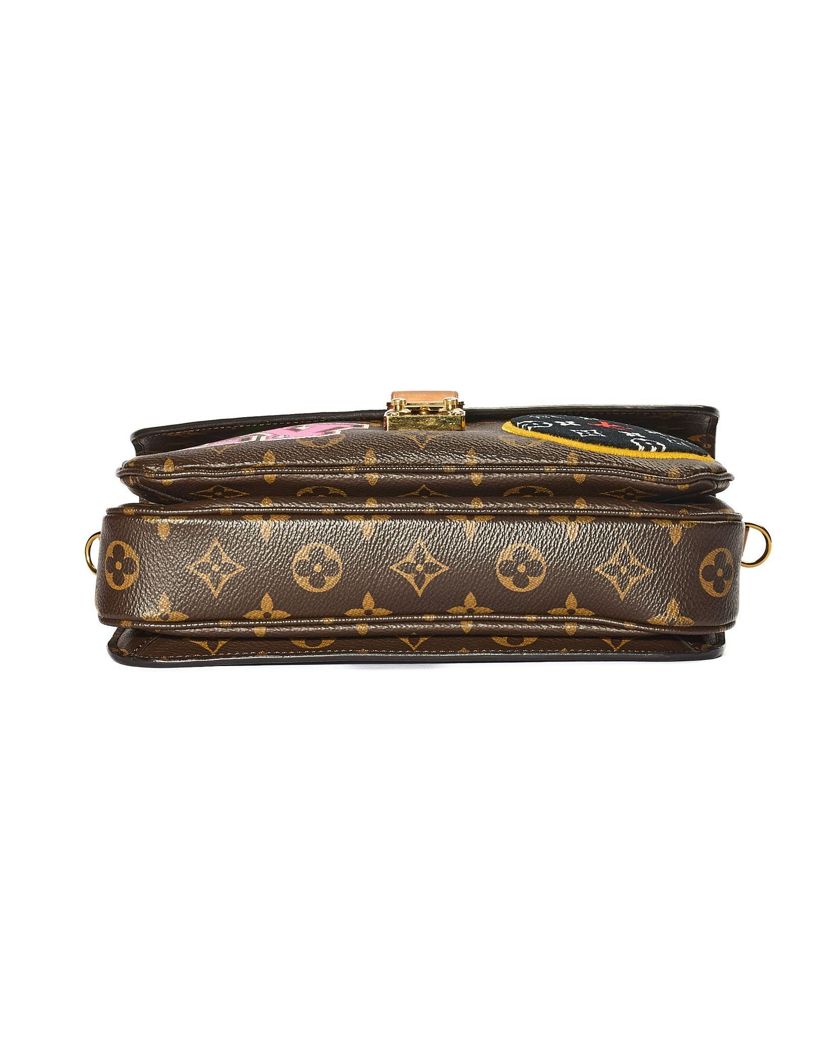 Louis Vuitton Clutch Bag Mètis Patches Monogram For Sale 2