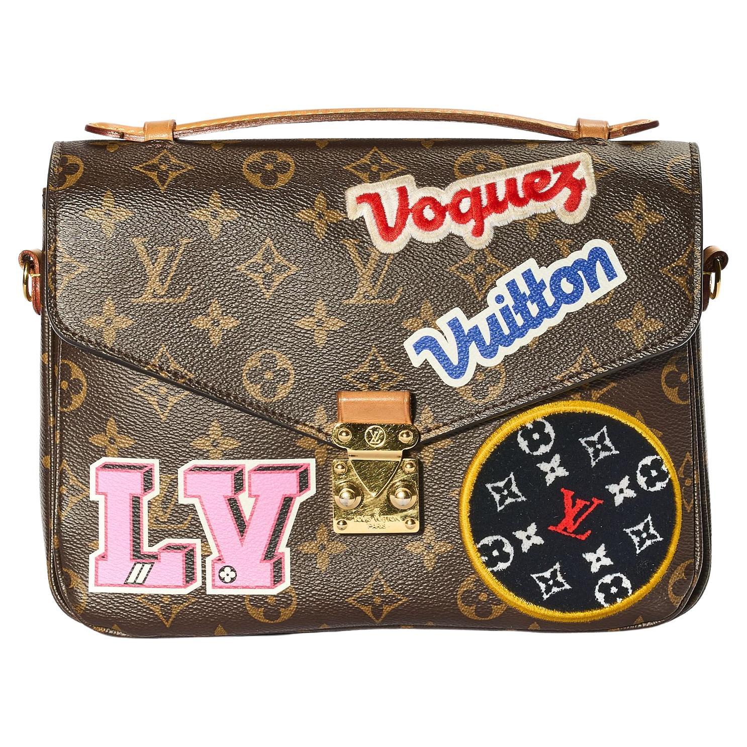 Louis Vuitton Clutch Bag Mètis Patches Monogram For Sale