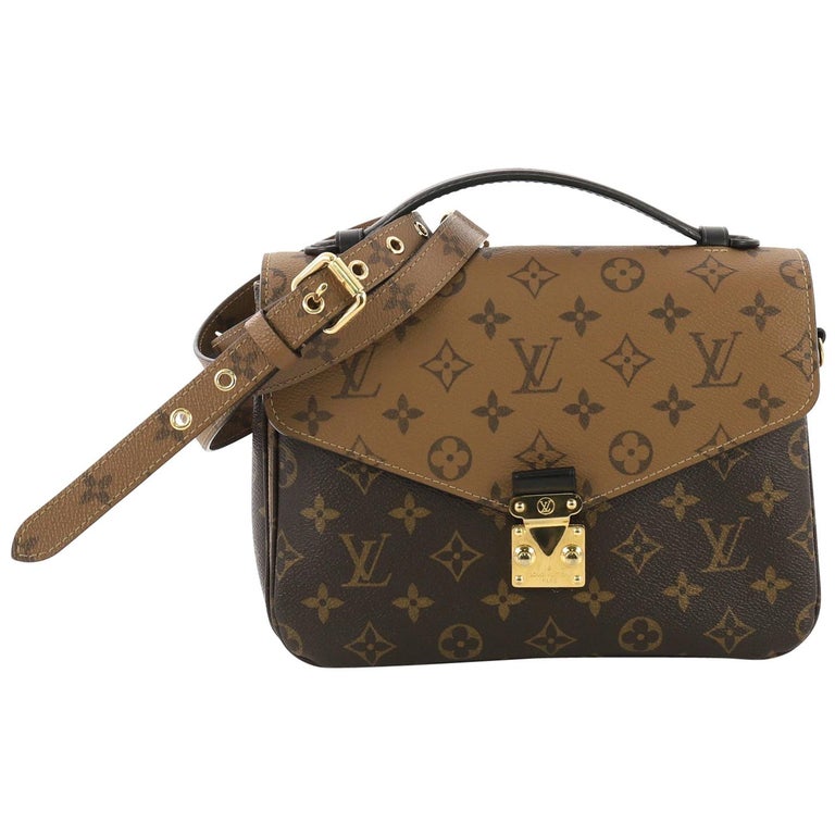 Louis Vuitton Pochette Metis Reverse Monogram Canvas at 1stDibs