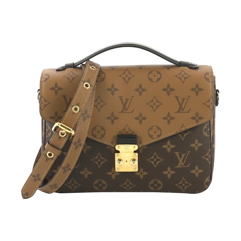Louis Vuitton, Bags, Louis Vuitton Monogram Reverse Canvas Pochette Metis  Mm Shoulder Bag
