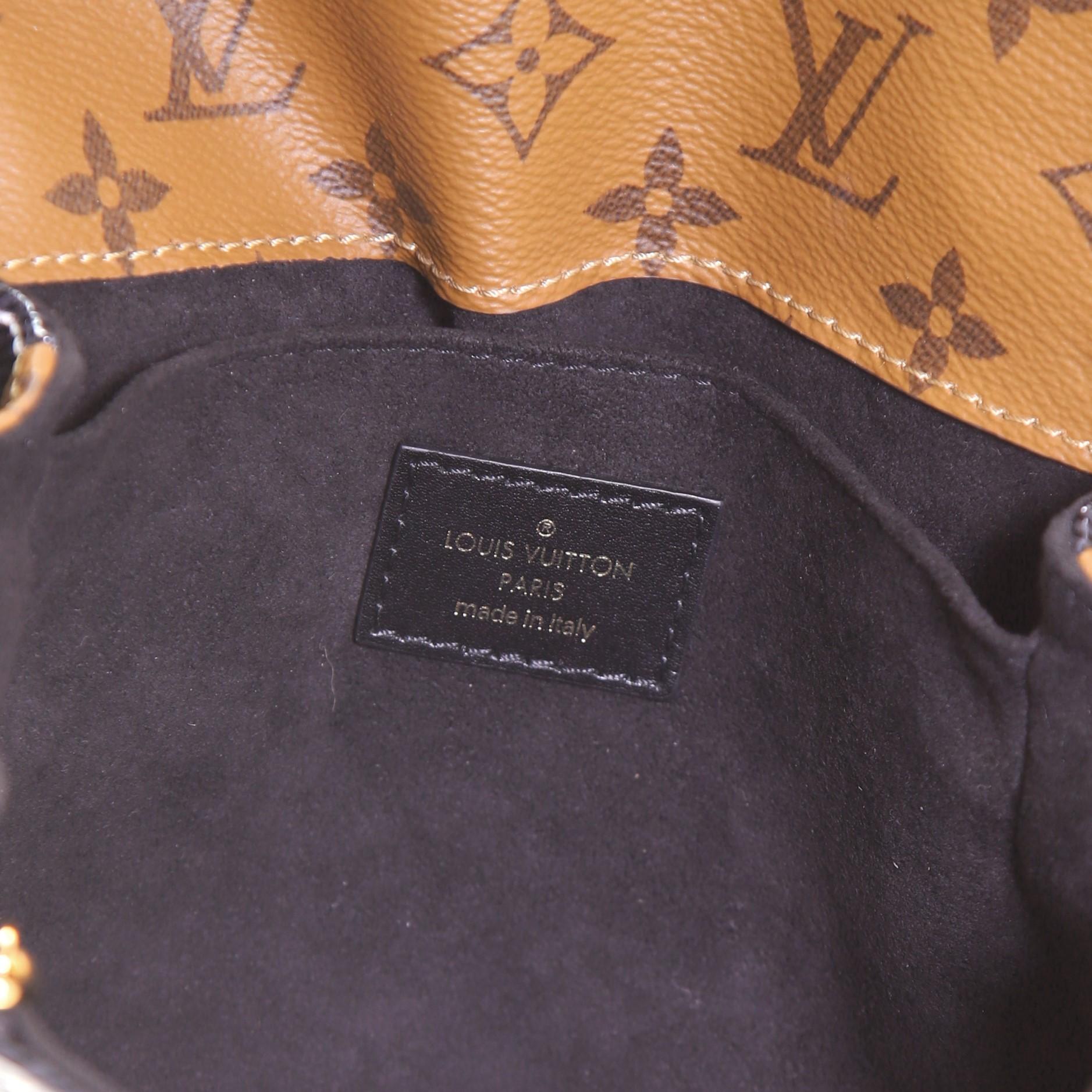Women's or Men's Louis Vuitton Pochette Metis Shiny Epi Leather with Reverse Monogram Canvas Mini