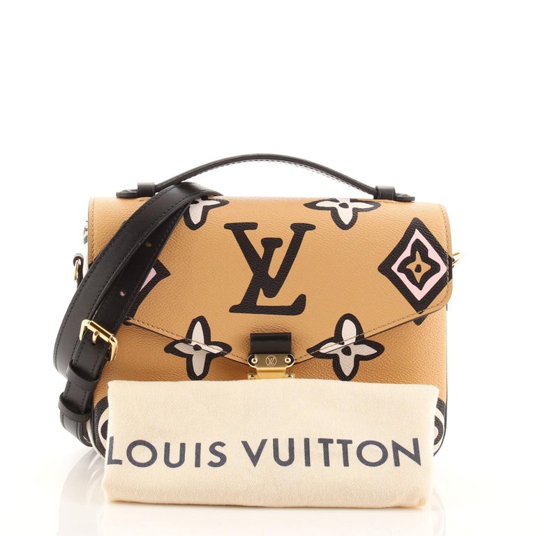 Louis Vuitton Pochette Metis Wild at Heart Monogram Giant at 1stDibs  wild  at heart pochette metis, heart lv bag, louis vuitton fluffy bag