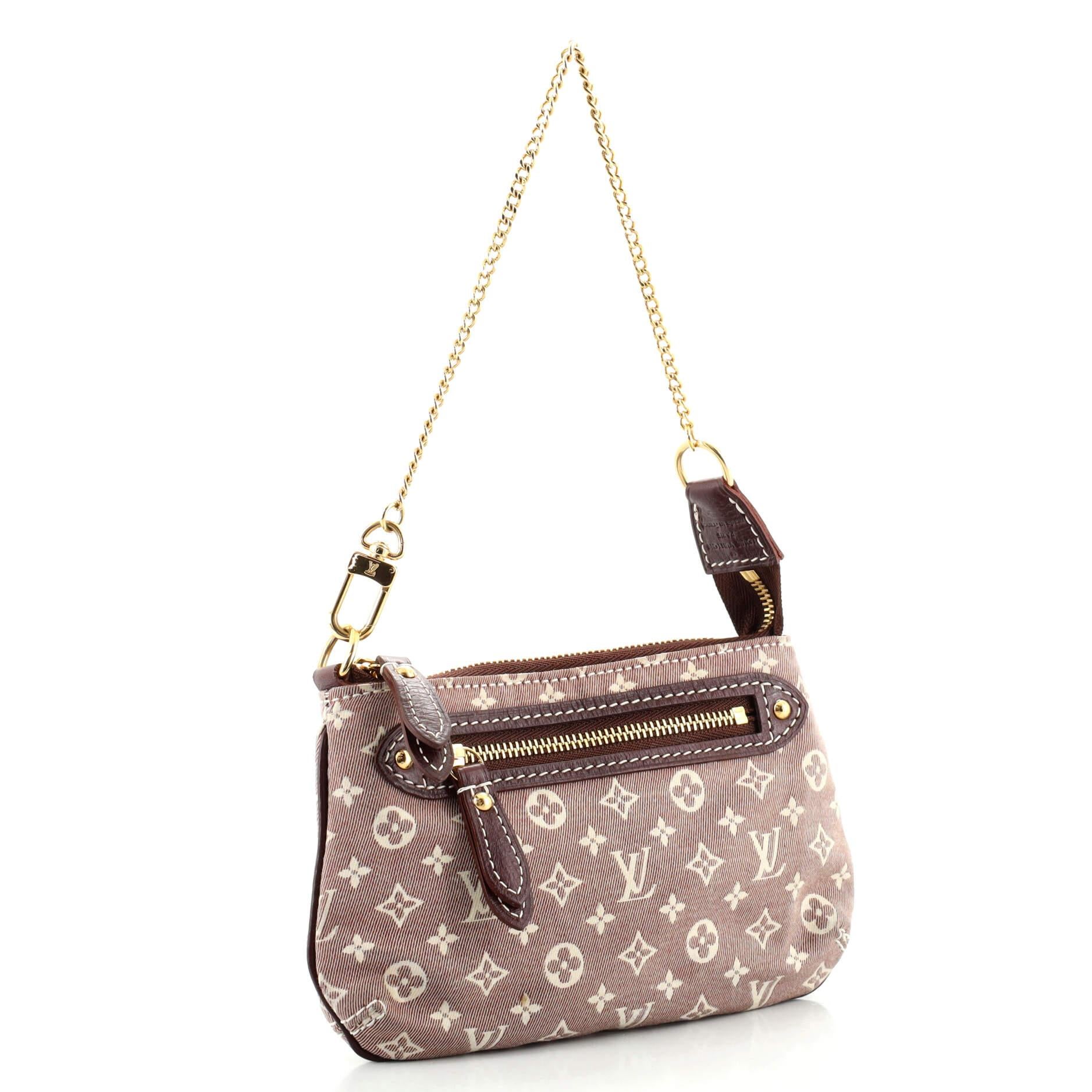 Louis Vuitton - Authenticated Pochette Accessoire Handbag - Leather Beige Plain for Women, Never Worn