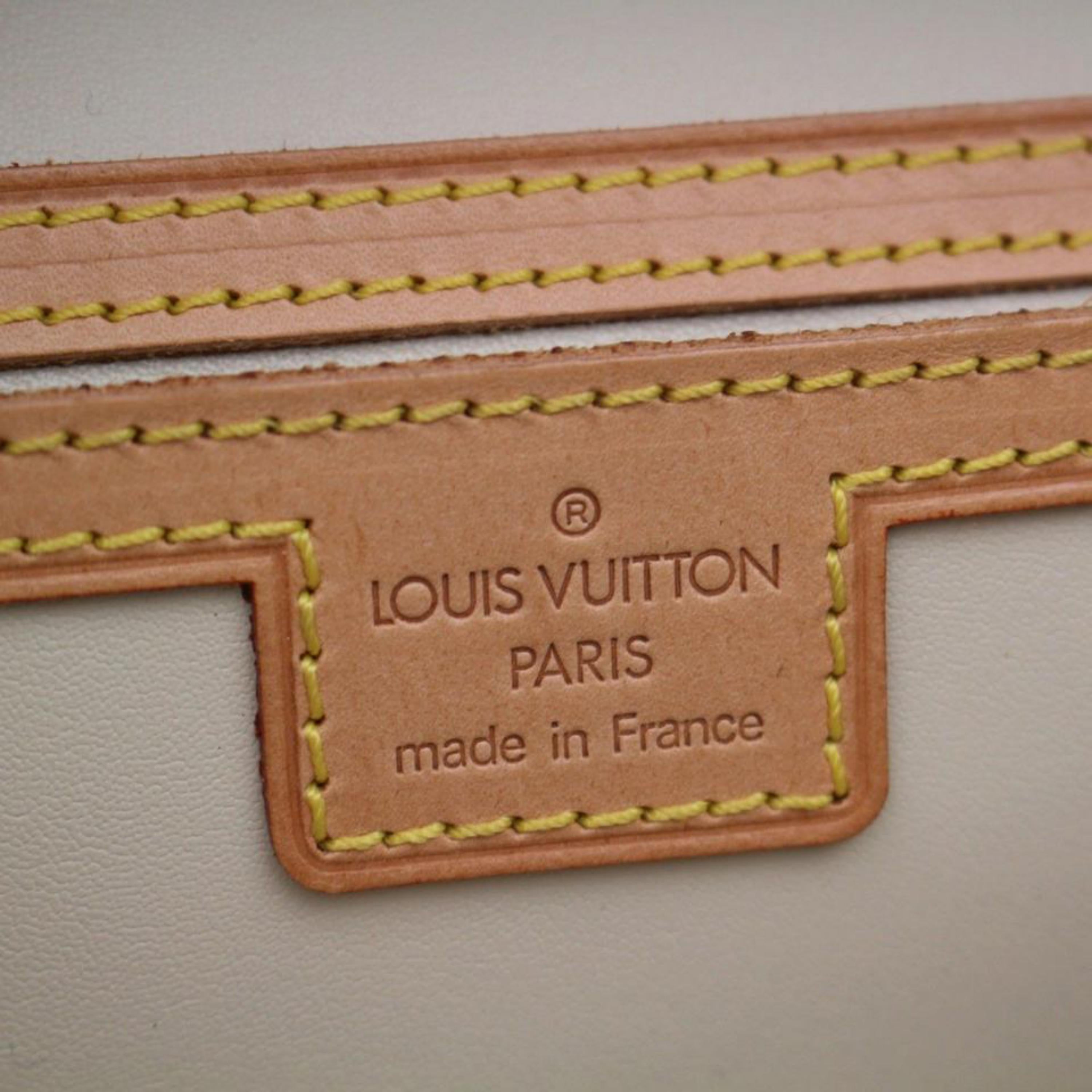 Women's Louis Vuitton Pochette Monogram Vernis Fleur 868598 Yellow Patent Leather Should For Sale