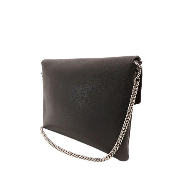 Black Louis Vuitton Pochette MyLockMe Chain Crossbody Bag