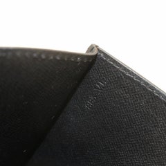 Louis Vuitton Pochette Noir Art Deco Envelope 869011 Black Leather Clutch