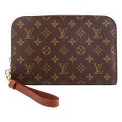 Louis Vuitton Monogram Canvas Orsay Clutch at 1stDibs